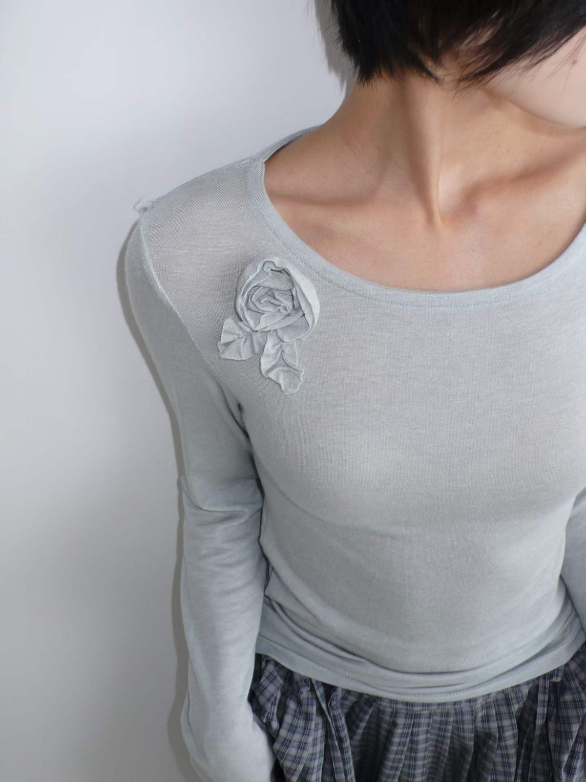 corsage wool longsleeves