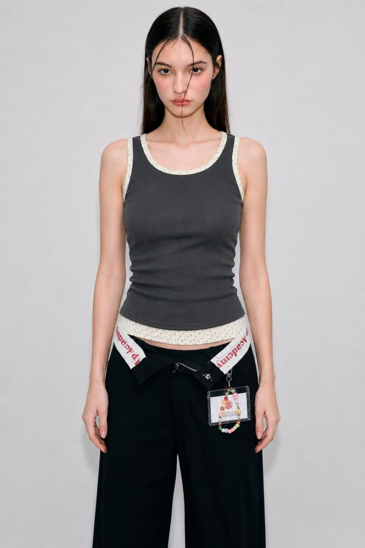joseph layered tank top