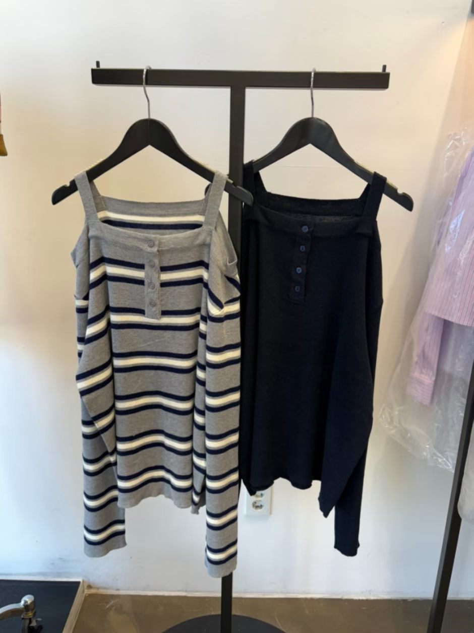 benson offshoulder knit