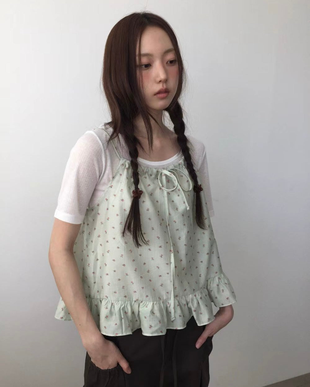 rosy blouse