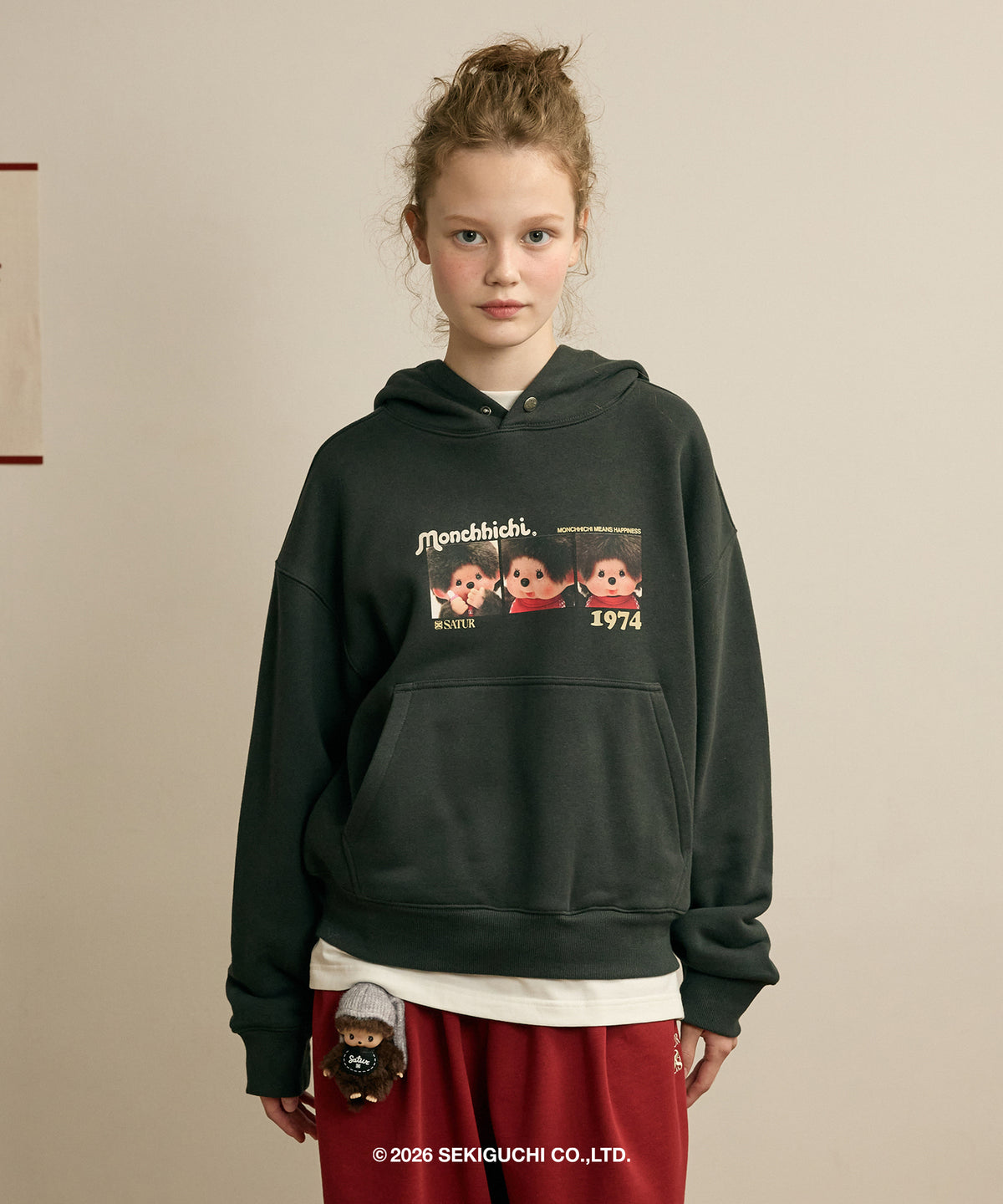 Satur X Monchhichi Hoodie