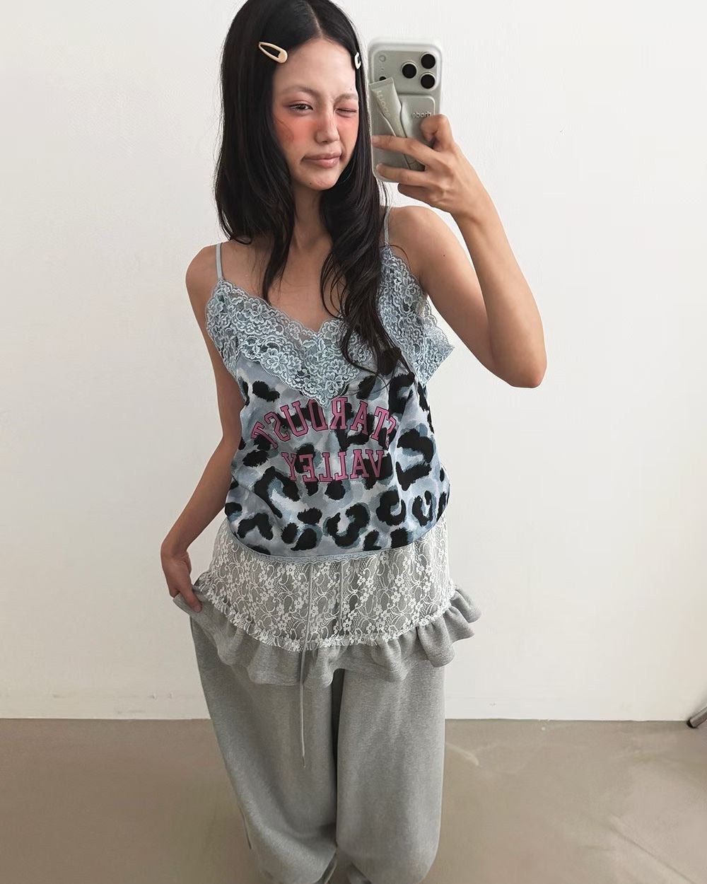 valley leopard vest