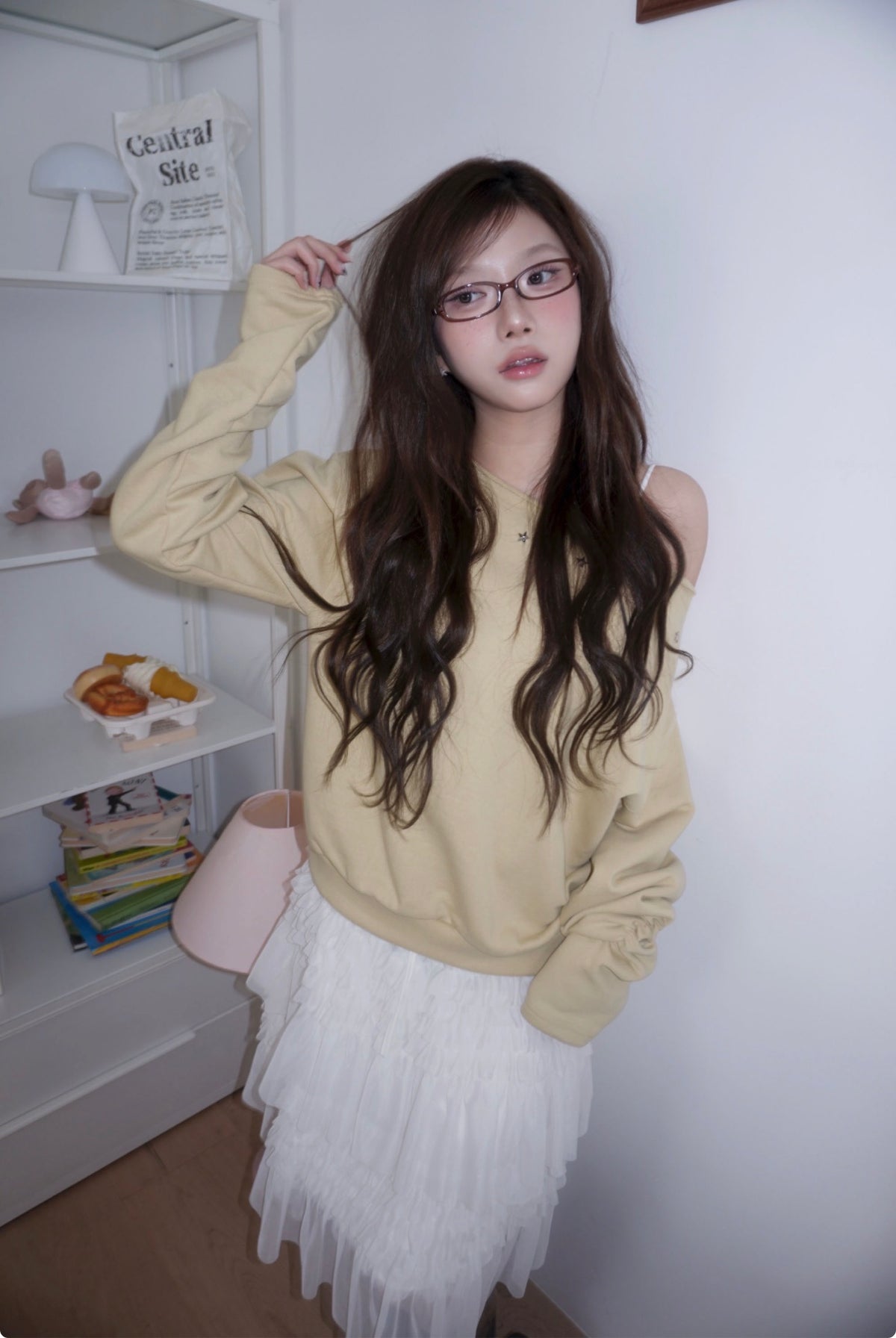 star stud off-shoulder
