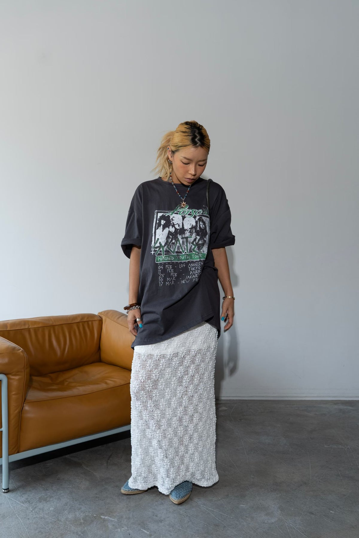 stiff t-shirt