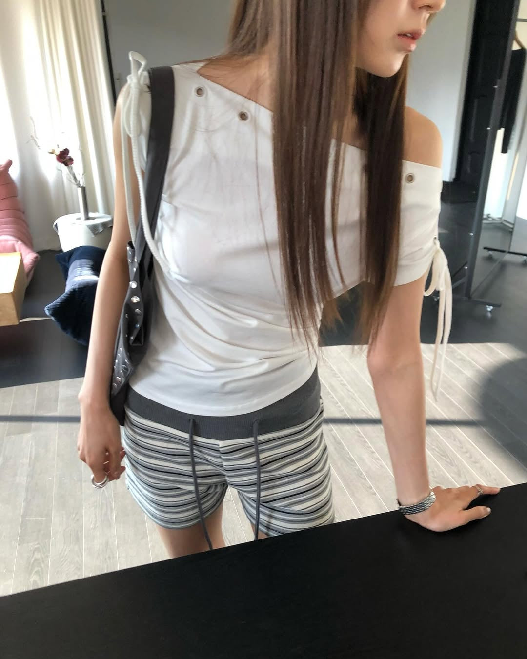 ruby boat neck t-shirt