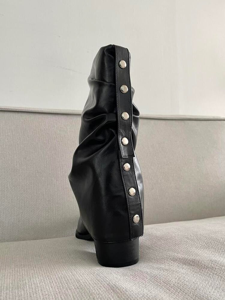 stud folding western boots [ROS08]