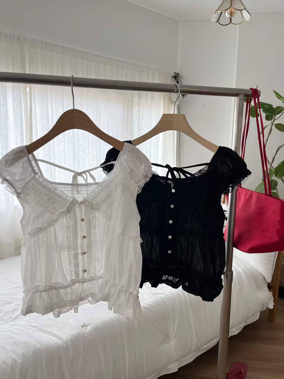 adonis lace blouse