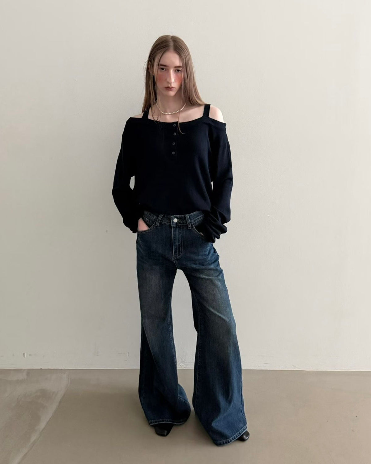back button denim