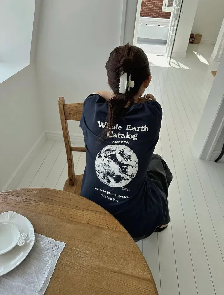 whole earth catalog t-shirt