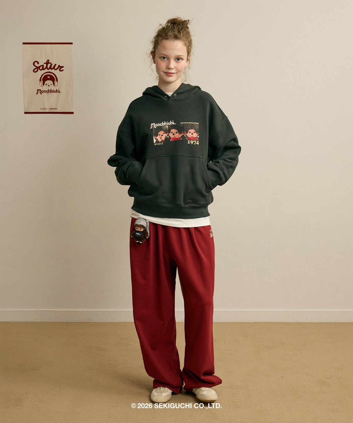 Satur X Monchhichi Hoodie
