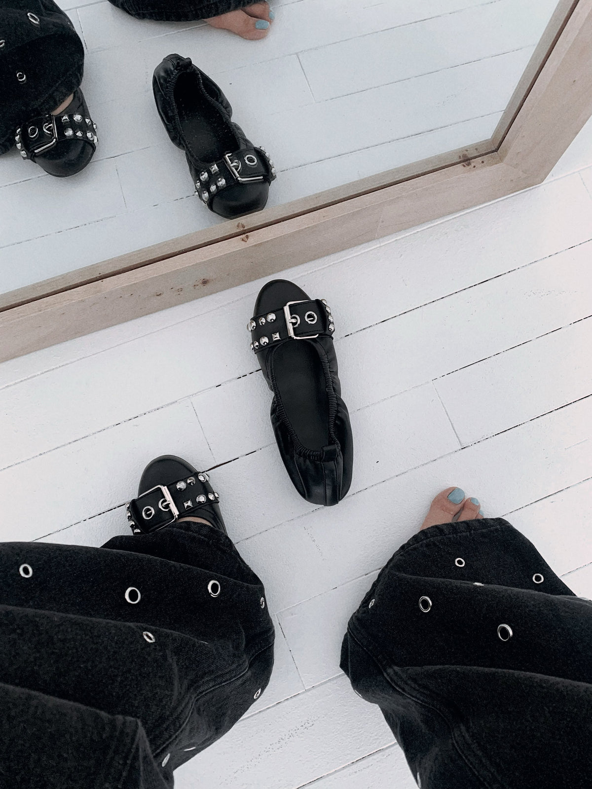 eyelet belt flat [ROS02]