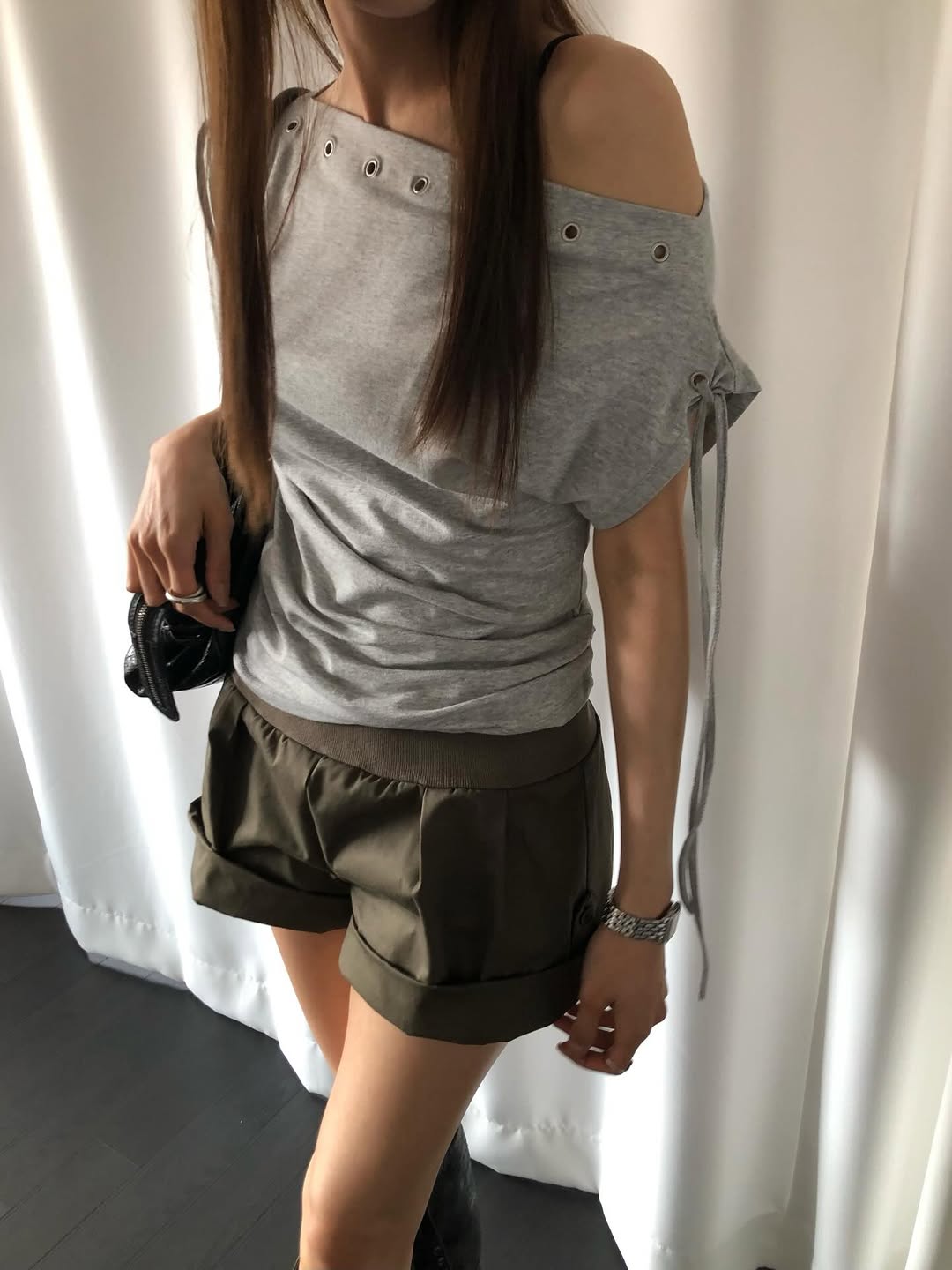 ruby boat neck t-shirt