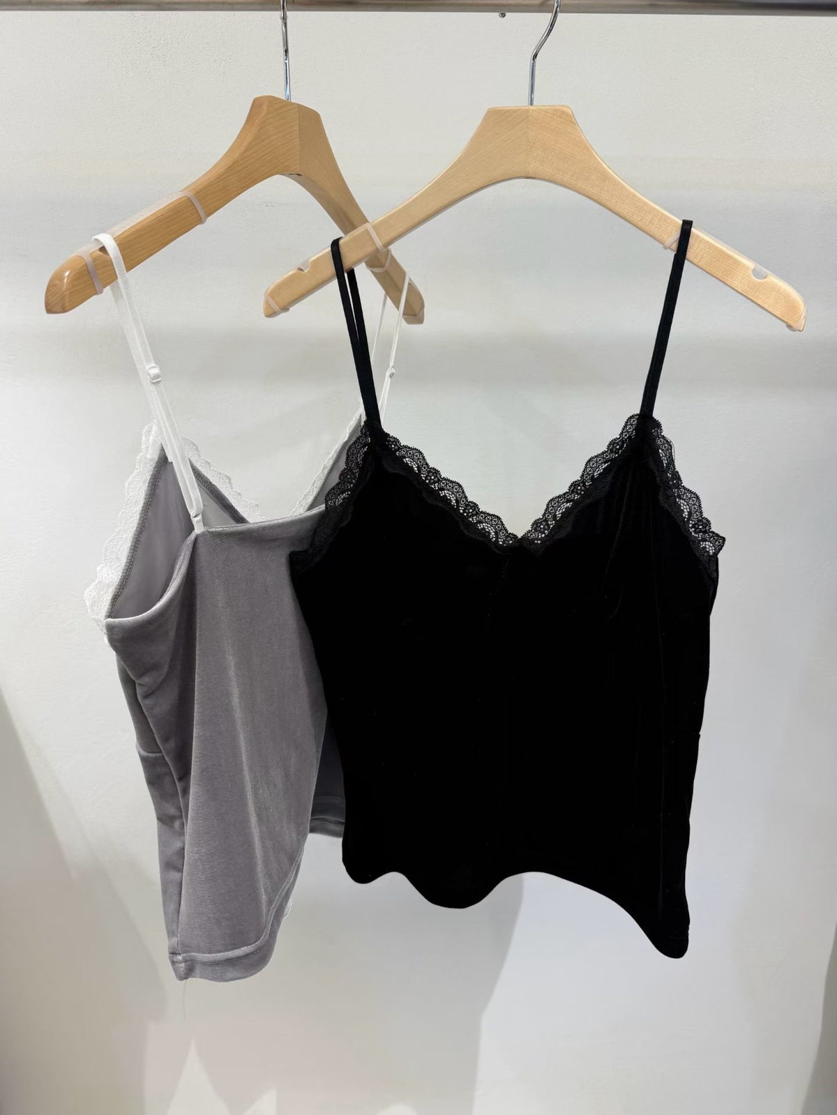 velvet lace top