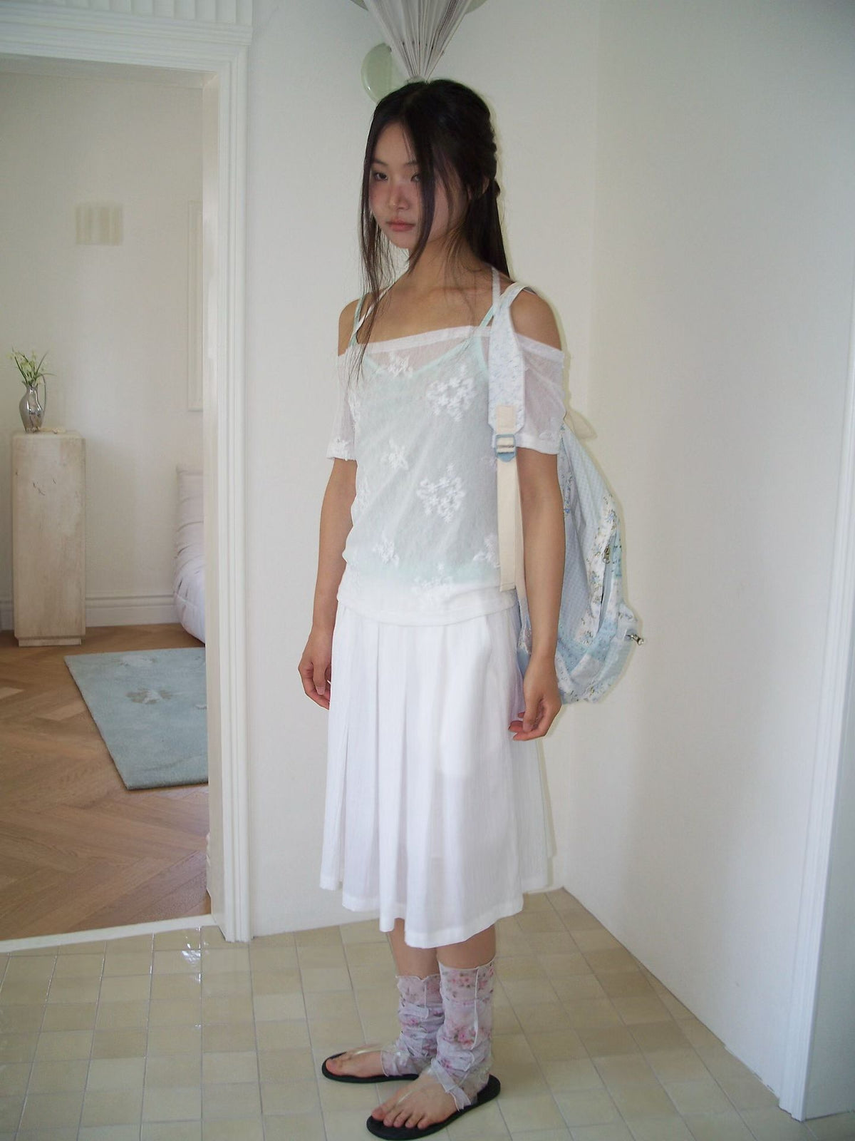 bella embroidery knit