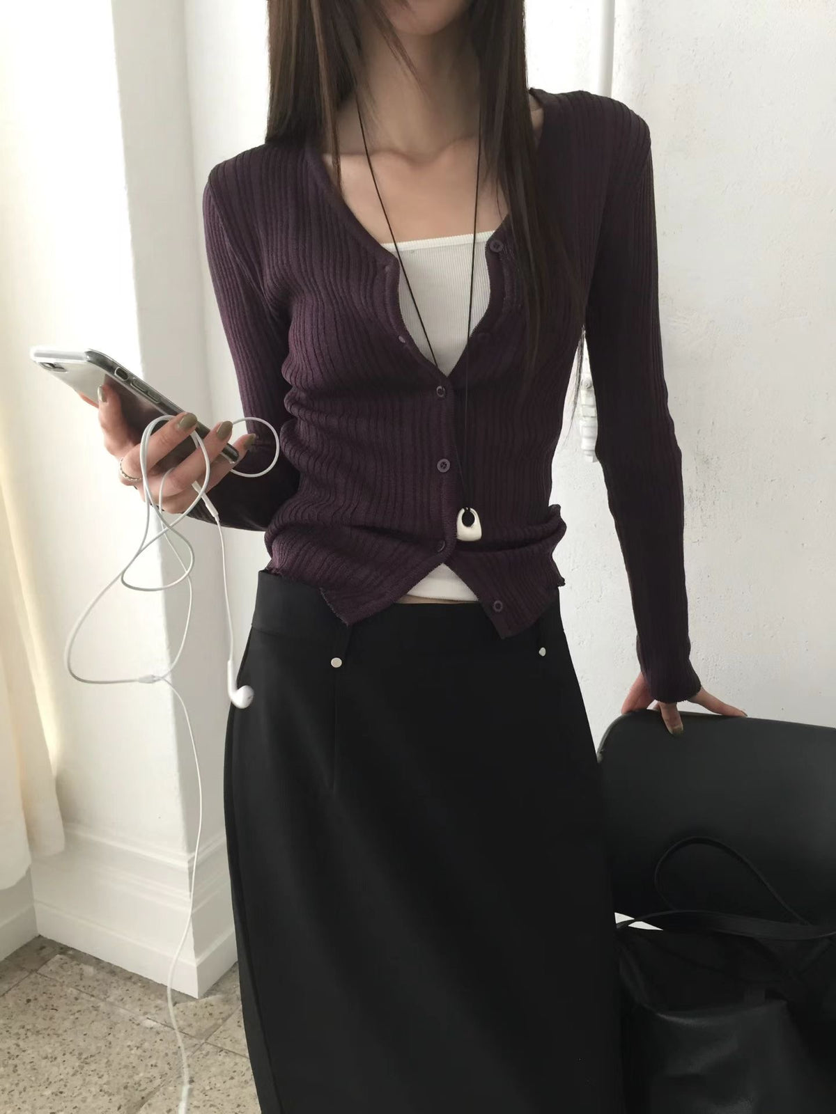 musk cardigan