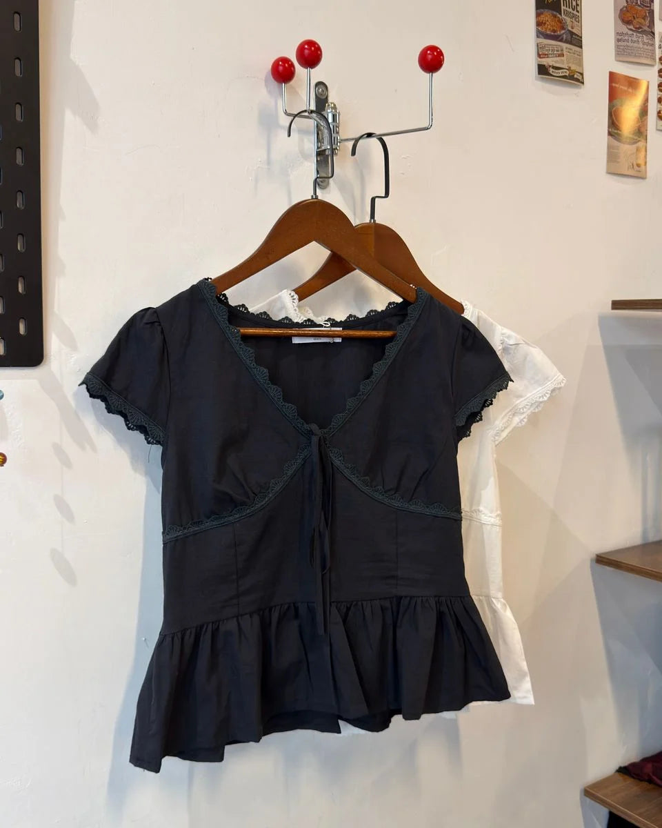 muse ribbon blouse