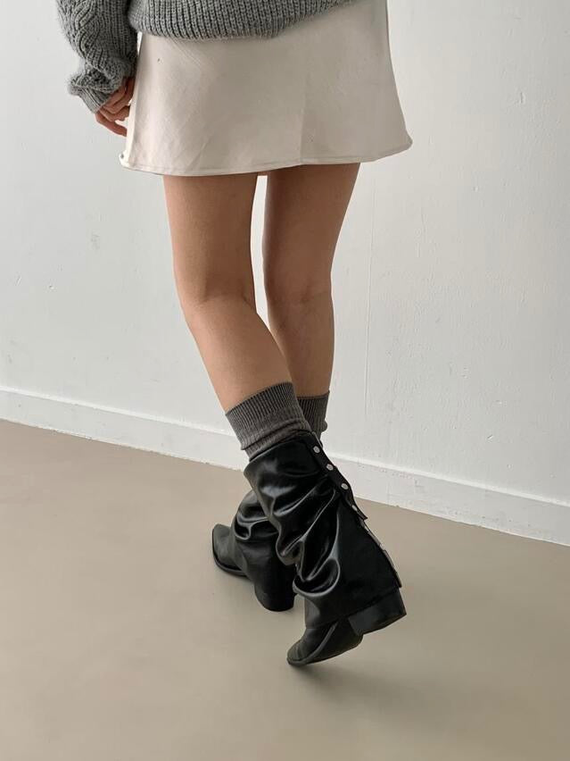 stud folding western boots [ROS08]