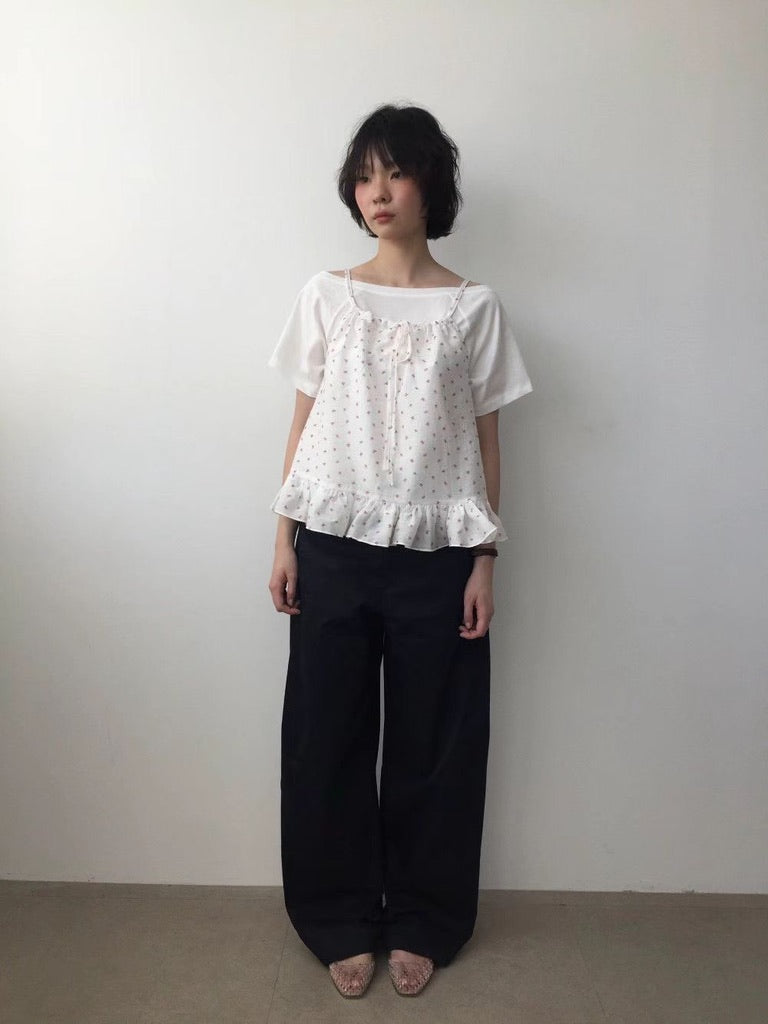 rosy blouse