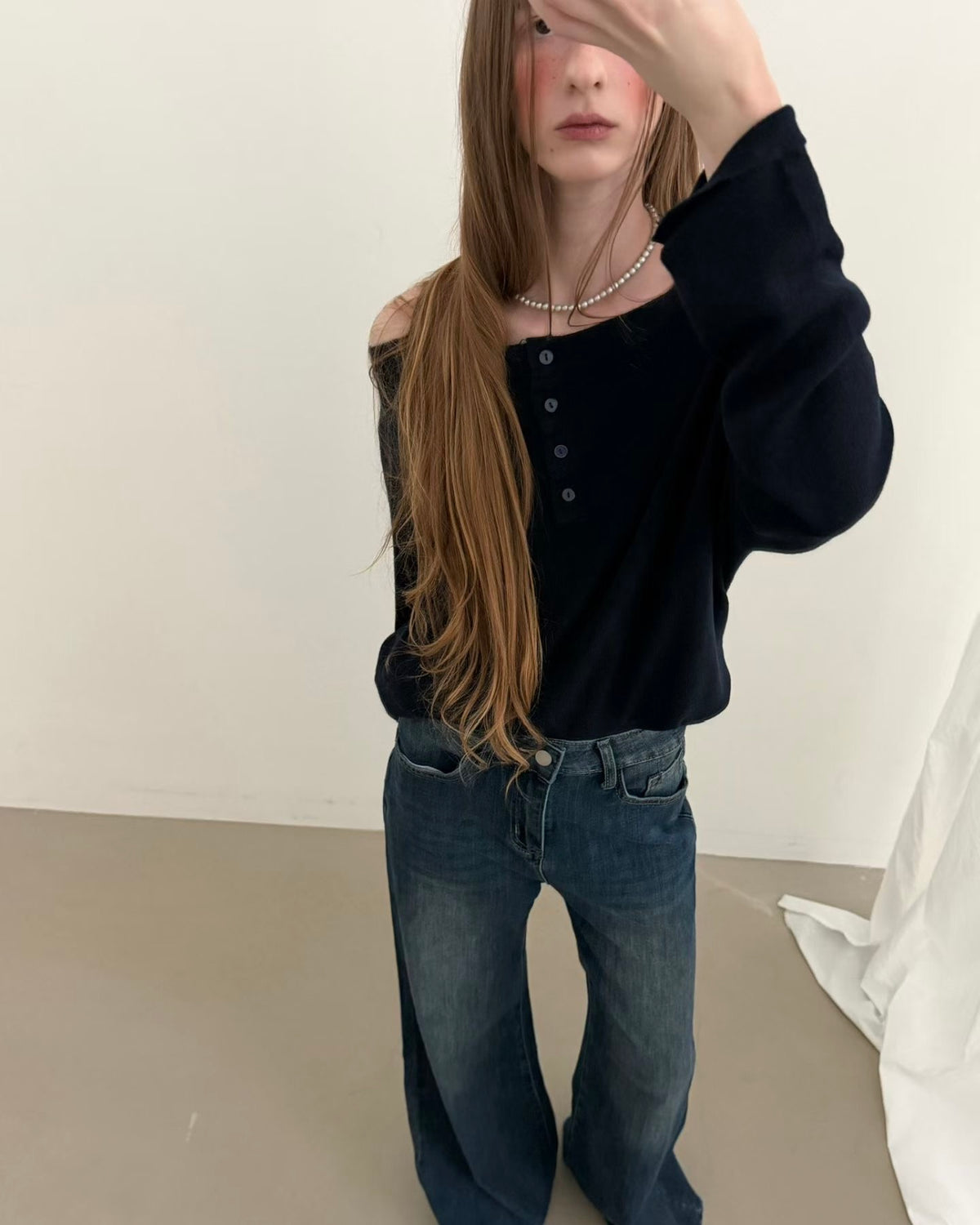 back button denim