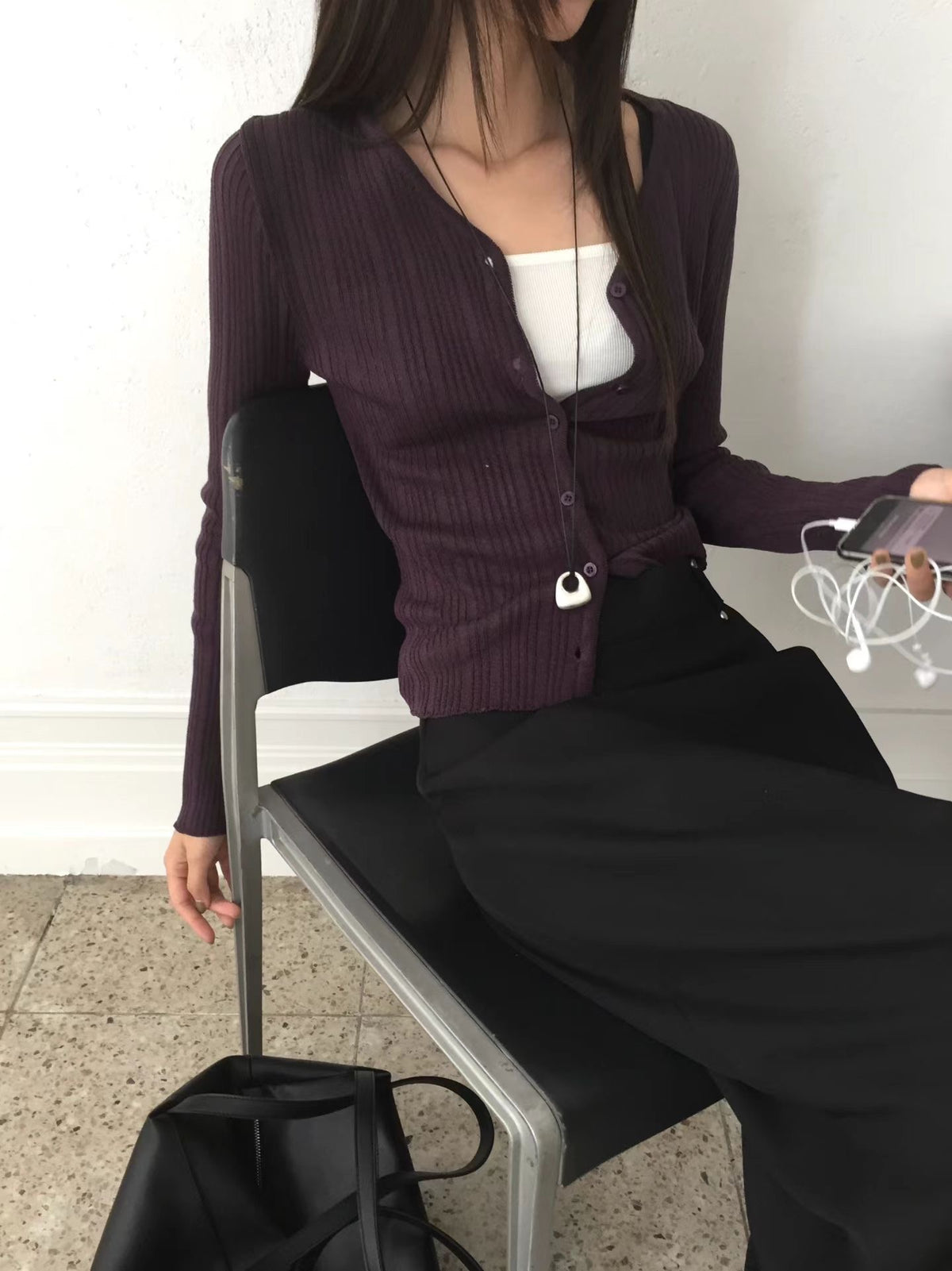 musk cardigan