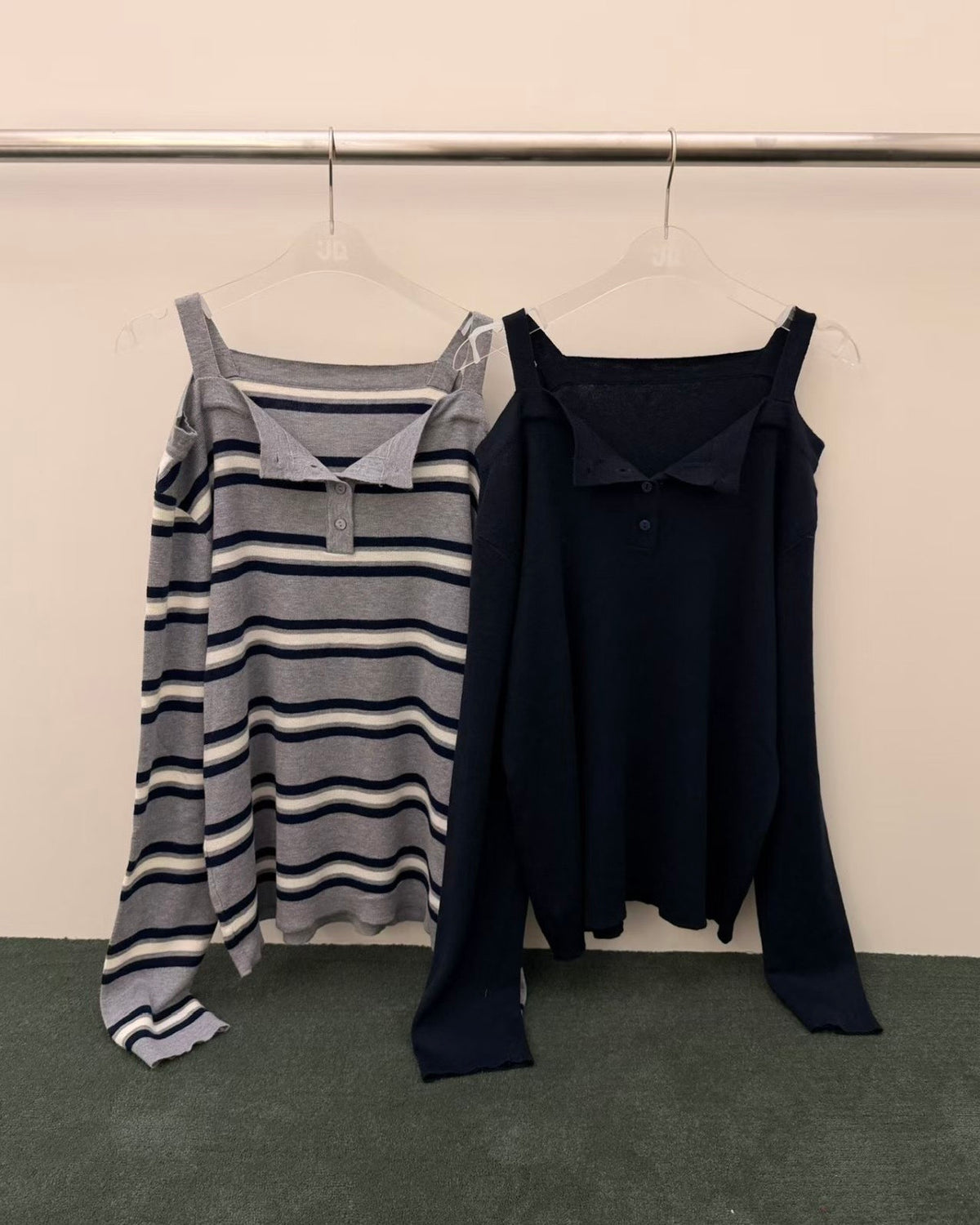 benson offshoulder knit