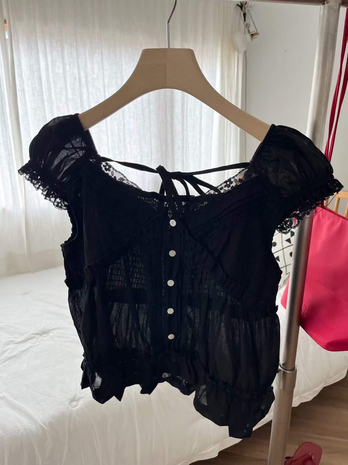 adonis lace blouse