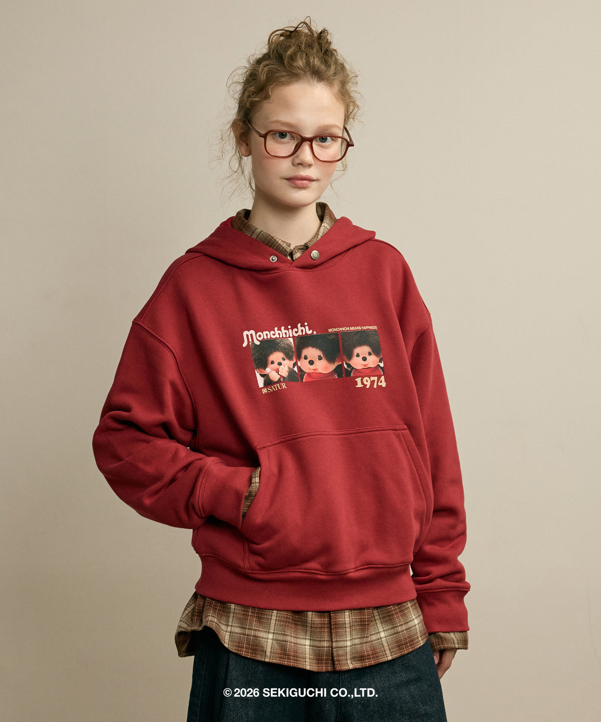 Satur X Monchhichi Hoodie