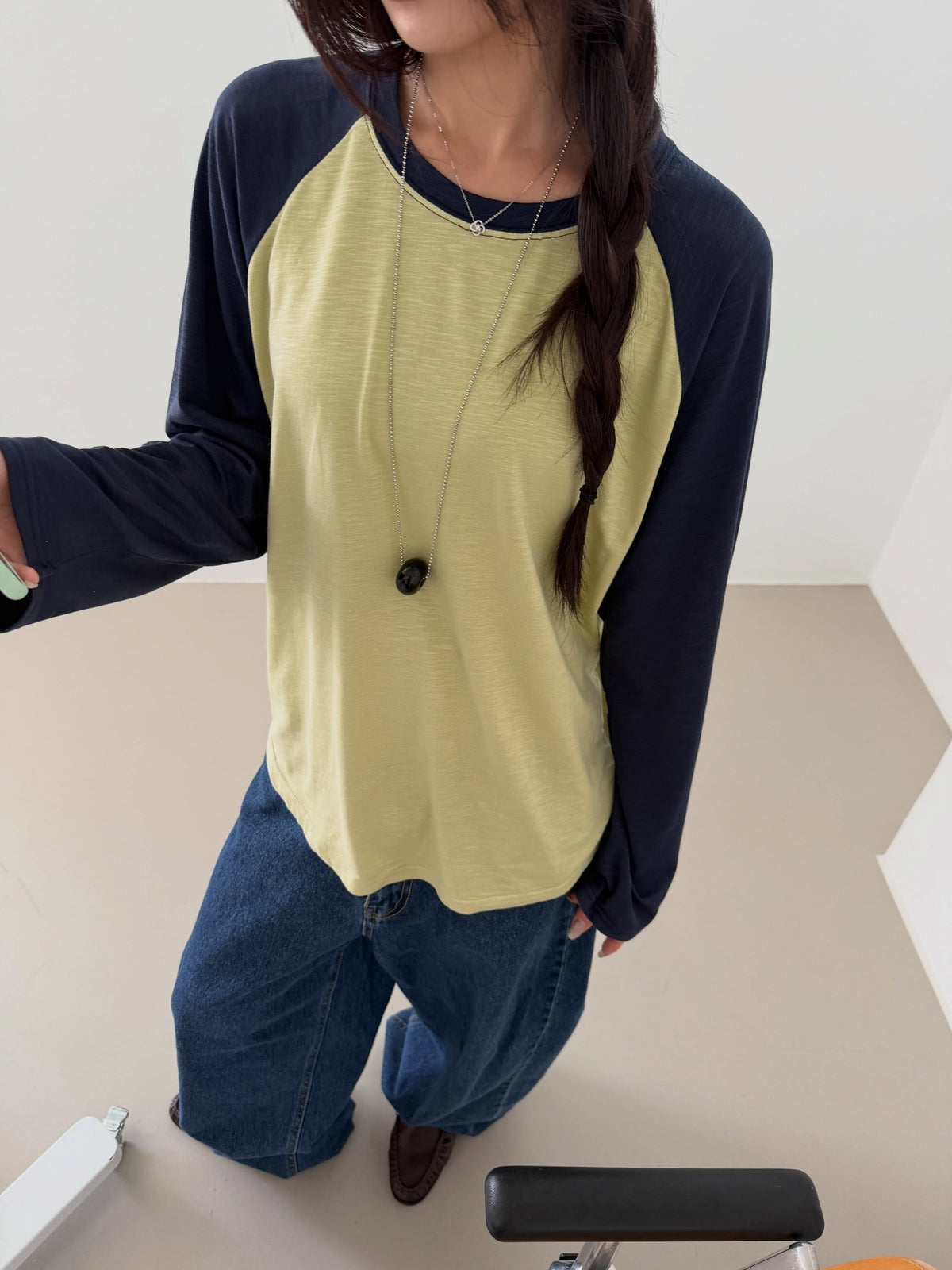 nerd color-block t-shirt