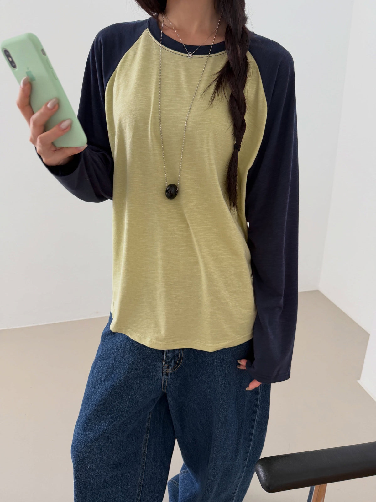 nerd color-block t-shirt