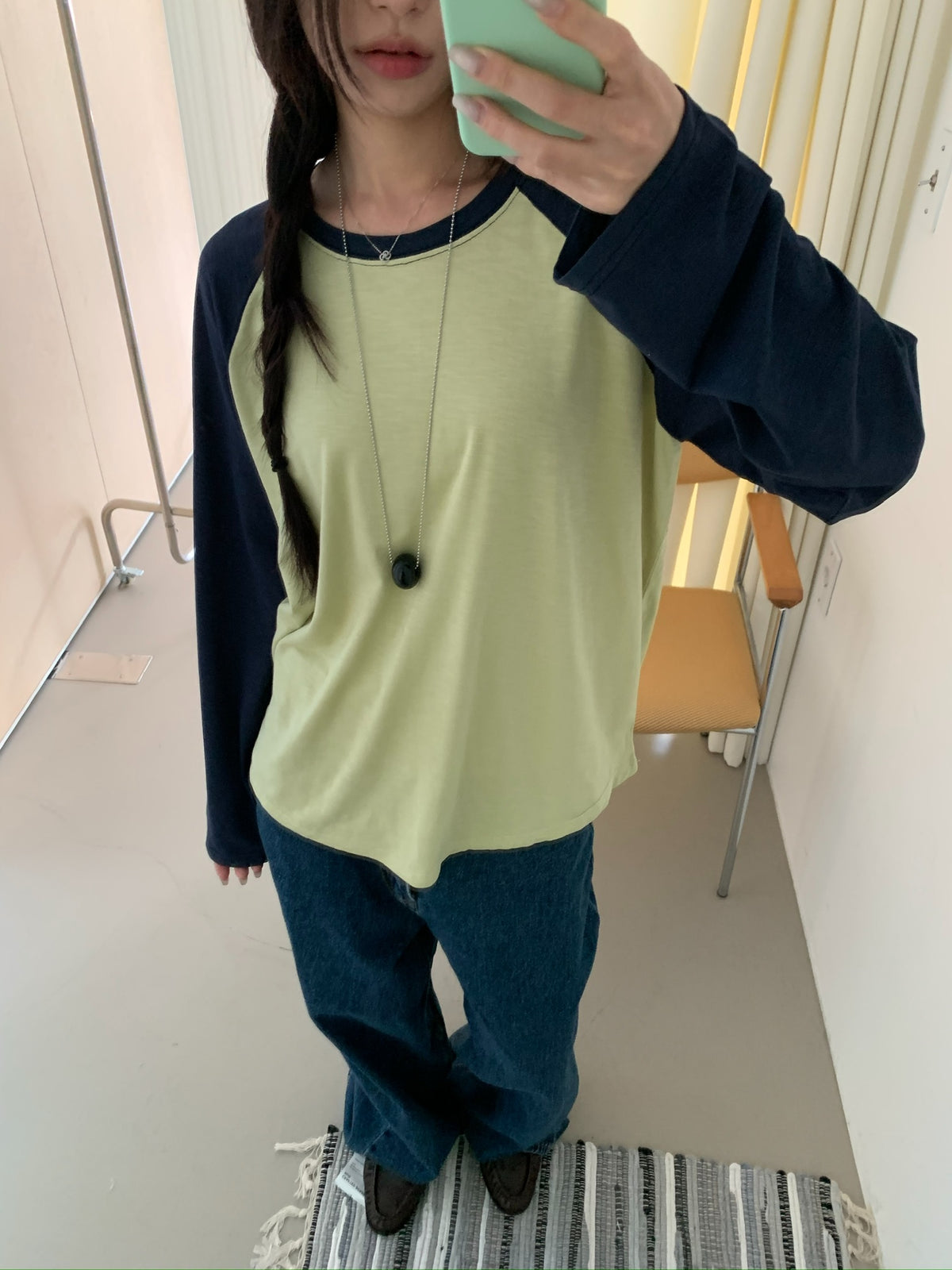 nerd color-block t-shirt