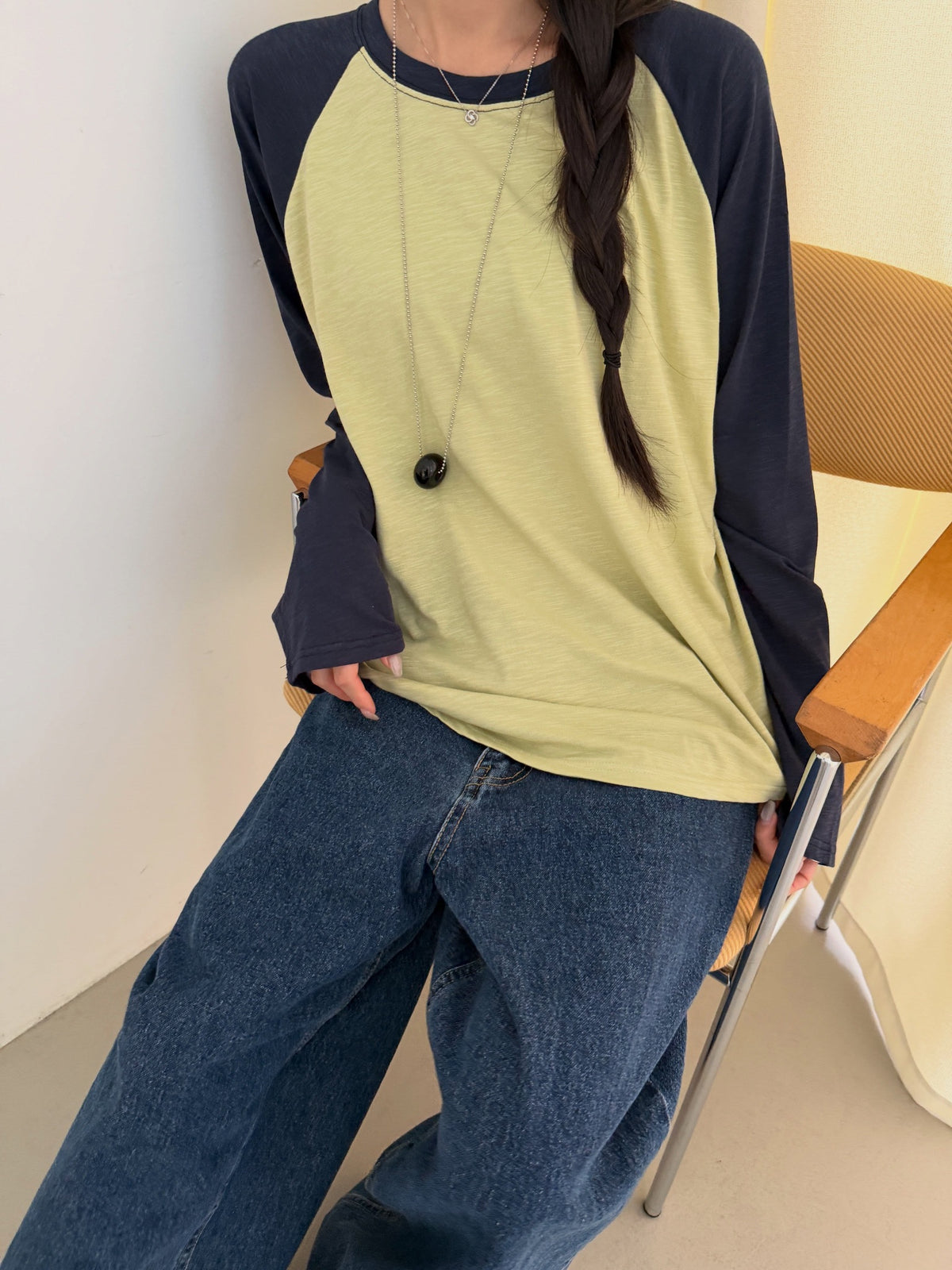 nerd color-block t-shirt